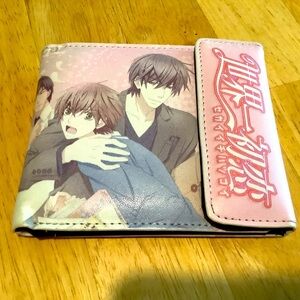 Sakai Ichi Hatsukoi & Junjou Romantica anime Pink Wallet Takano x Onodera Ritsu